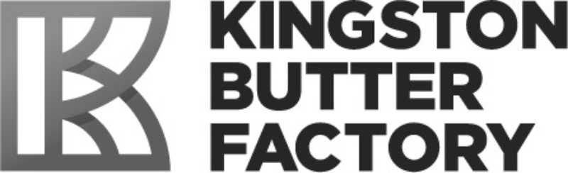 Kingston Butter Factory Logo Inline B Wv2