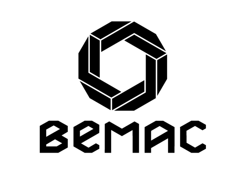 BEMAC logo stacked MONO